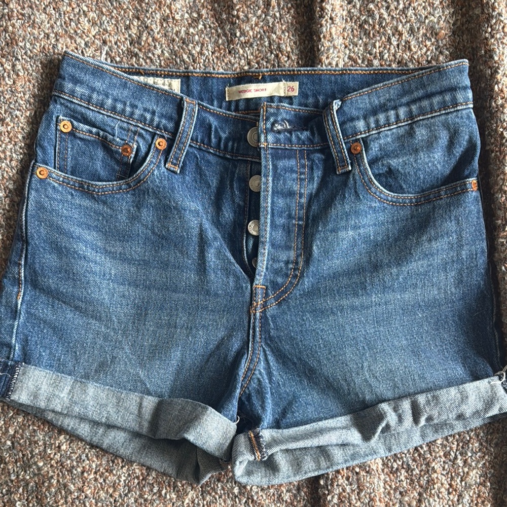 Signature by Levi Strauss Blue Denim Shorts